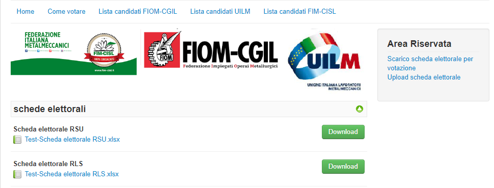 Come si vota